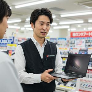 パソコン販売_町田(株式会社アイ・ファイン)20~50代活躍中★【8月仕事開始可能!】/C1067のアルバイト写真