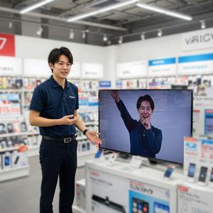 テレビ販売_盛岡市(株式会社アイ・ファイン)未経験歓迎/20~50代活躍中/G854のアルバイト写真