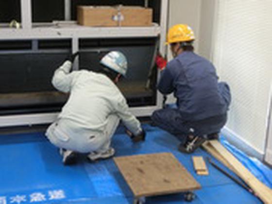 西本急送株式会社_組み立て設置作業スタッフのアルバイト写真