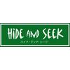 HIDE AND SEEK 姶良店のロゴ