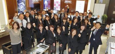 店舗ごとに仕切られた引き出し