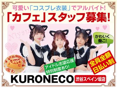 黒猫メイド魔法カフェ　渋谷スペイン坂店のアルバイト