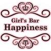 Girl's Bar Happinessのロゴ