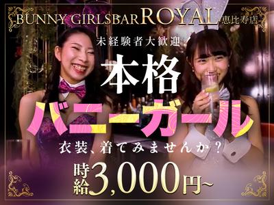 GIRLS BAR ROYAL 恵比寿店 （上野）のアルバイト