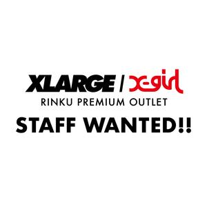 募集中 Xlarge X Girl りんくうプレミアムアウトレット店 株式会社タス アパレル販売スタッフ 泉佐野市 求人id のバイト アルバイトの求人情報 アルバイトex