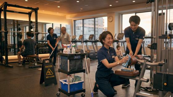 ワンサードフィットネス弥生台のアルバイト写真