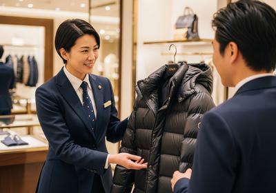 新宿駅（東京都）／アウター販売／長期のアルバイト写真