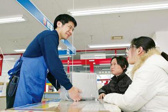 ケーズデンキ高知駅前修理受付センターのアルバイト写真