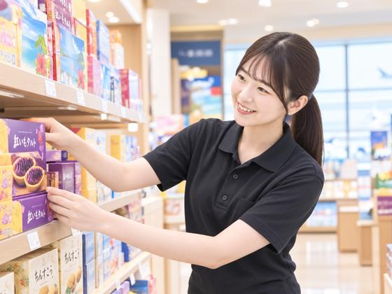 株式会社チェッカーサポート 那覇空港内 仲井間食料品店 <品出し>(7885)のアルバイト写真