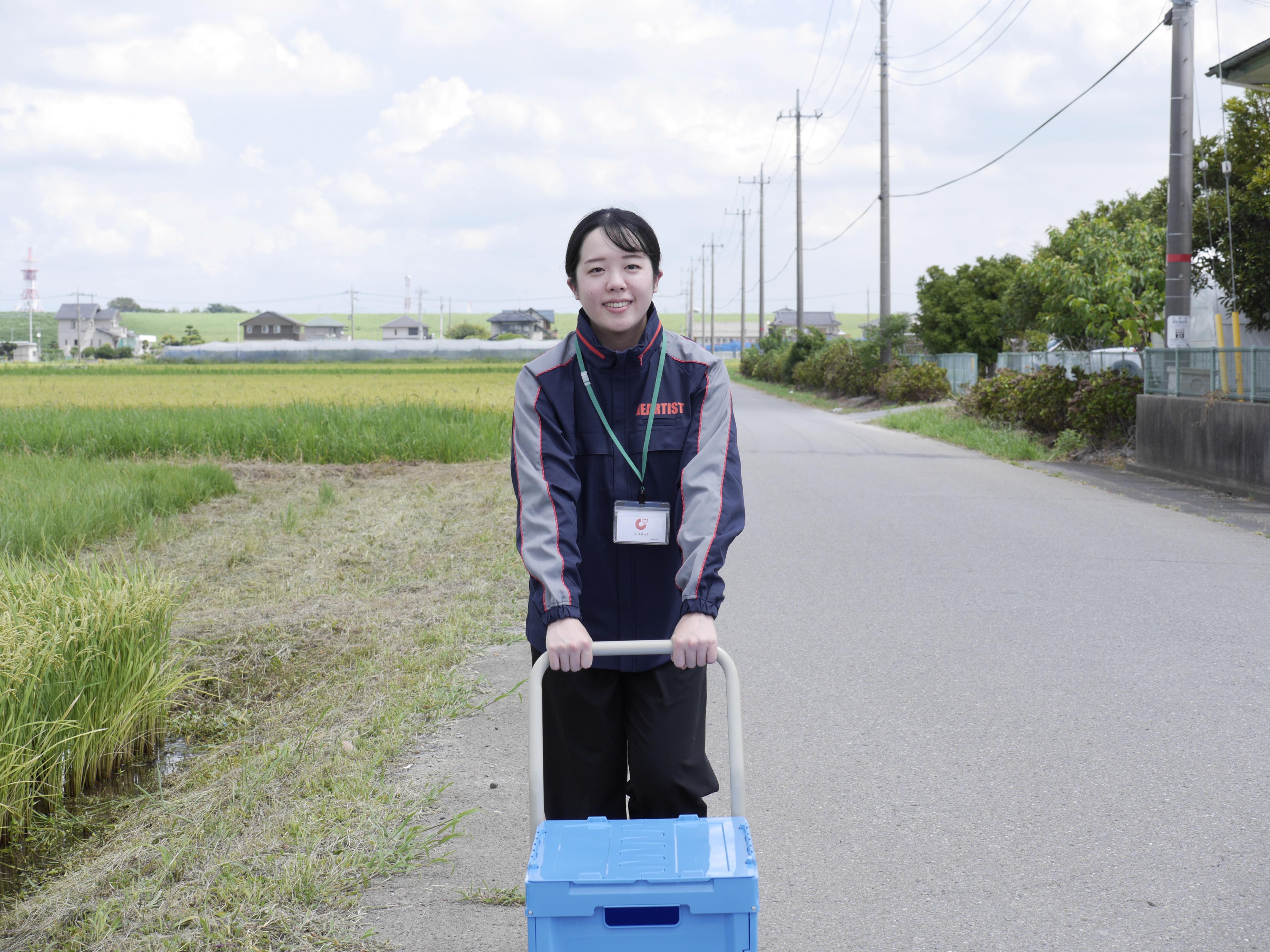 普通自動車免許があればOK!お客様宅へ食料品を配達するお仕事。一緒にいい汗流しませんか。