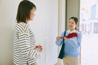 ダスキン　白石東支店(家庭用商品のPRスタッフ）のアルバイト写真