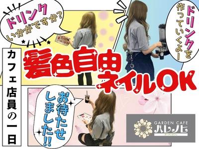 GARDEN CAFE ハレノヒ(ドリンクスタッフ)503のアルバイト