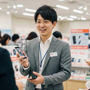 土日祝休み_スマホラウンダー(株式会社アイ・ファイン)毎日直行直帰OK/栃木/rG009のアルバイト写真