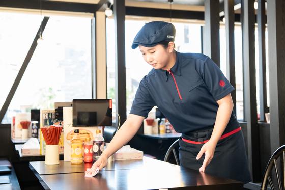 幸楽苑 飯能店(ホール)のアルバイト写真
