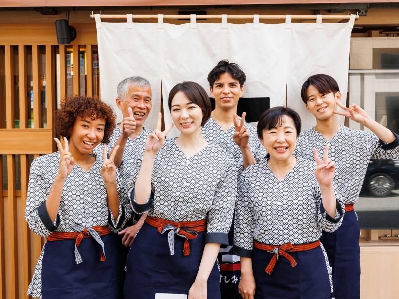 学生スタッフが多数活躍中の『すしみさき』なら、部活と両立しながら...