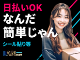 LAPI-Staff株式会社　本社/軽作業【日夜勤】(35)のアルバイト写真