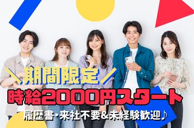 ≪携帯販売|家電量販店の販売スタッフ(auスマホコーナー)≫株式会社日本パーソナルビジネス 大阪本社(K12_1236)施のアルバイト写真