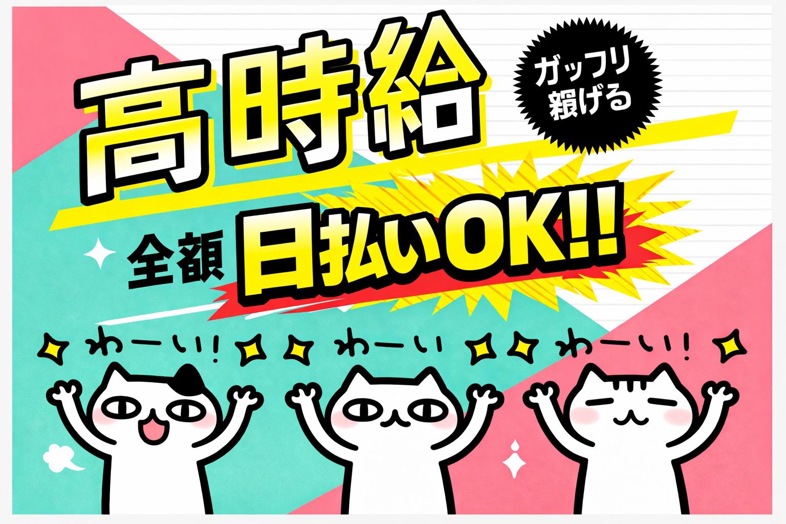★日勤だけ・夜勤だけの働き方も叶う！★日払いOK！未経験から働く...