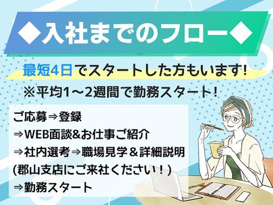 株式会社プロスタッフ　組立・加工・検査2512kr004のアルバイト写真