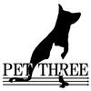 PET THREE（ペットスリー）那須ガーデンアウトレット店のロゴ