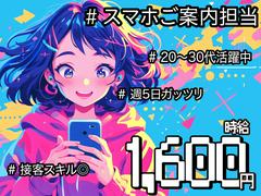 スマホ案内スタッフ(株式会社サンビレッジ_2)【3月仕事開始可能!】/IM01のアルバイト