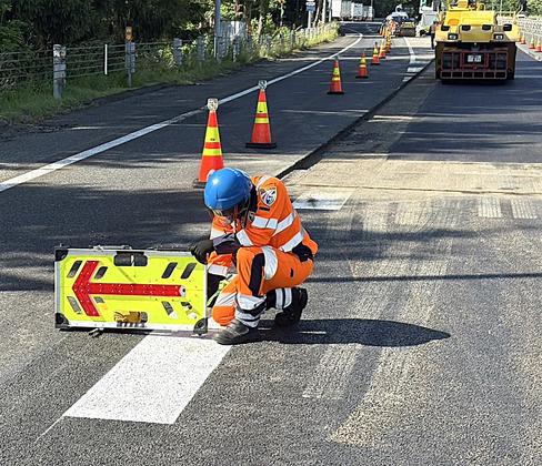 株式会社東北セキュリティーサービス4(高速道路の誘導スタッフ) 北上市のアルバイト写真