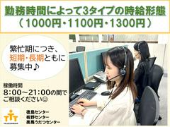 株式会社テレコメディアトクシマセンター（電話応対事務）のアルバイト