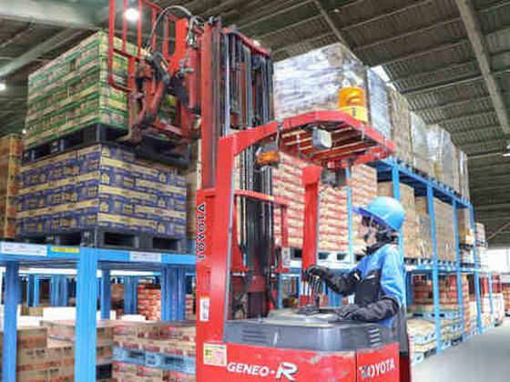 (株)シンクランホールディングス__千里丘倉庫_フォークリフトのアルバイト写真