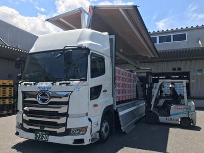 株式会社シンクラン 石川営業所(パート)大型ドライバー(8t)(36003)のアルバイト写真