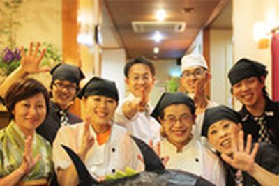 エビフライとお豆腐　うおのぶ食堂のアルバイト写真
