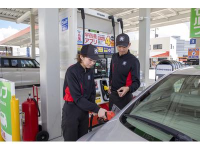 宇佐美ガソリンスタンド 357号湾岸メッセ店(ENEOS)(株式会社ユーオーエス) /114053syのアルバイト