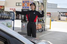 宇佐美ガソリンスタンド 25号名阪下柘植店(出光)(株式会社ユーオーエス) /125584sy