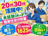 20代30代活躍の軽作業スタッフ（日夜勤）府中倉庫_株式会社ワールドスタッフィング/51626_50857-00のアルバイト写真